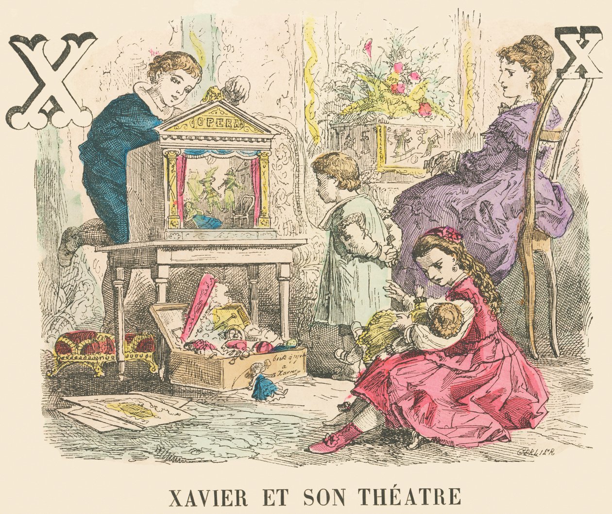 X: Xavier e seu teatro de French School