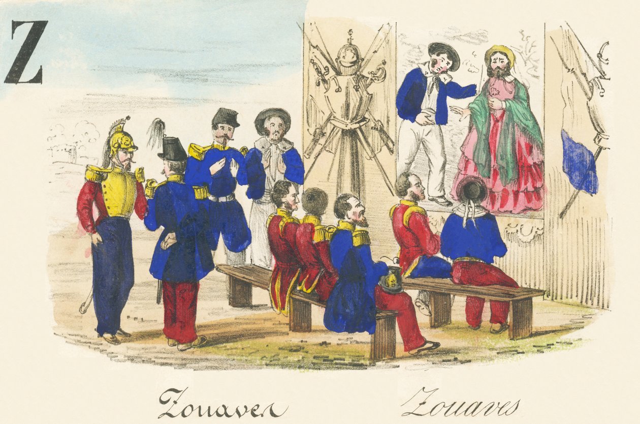 Z: Zouaves - Zouaves de French School