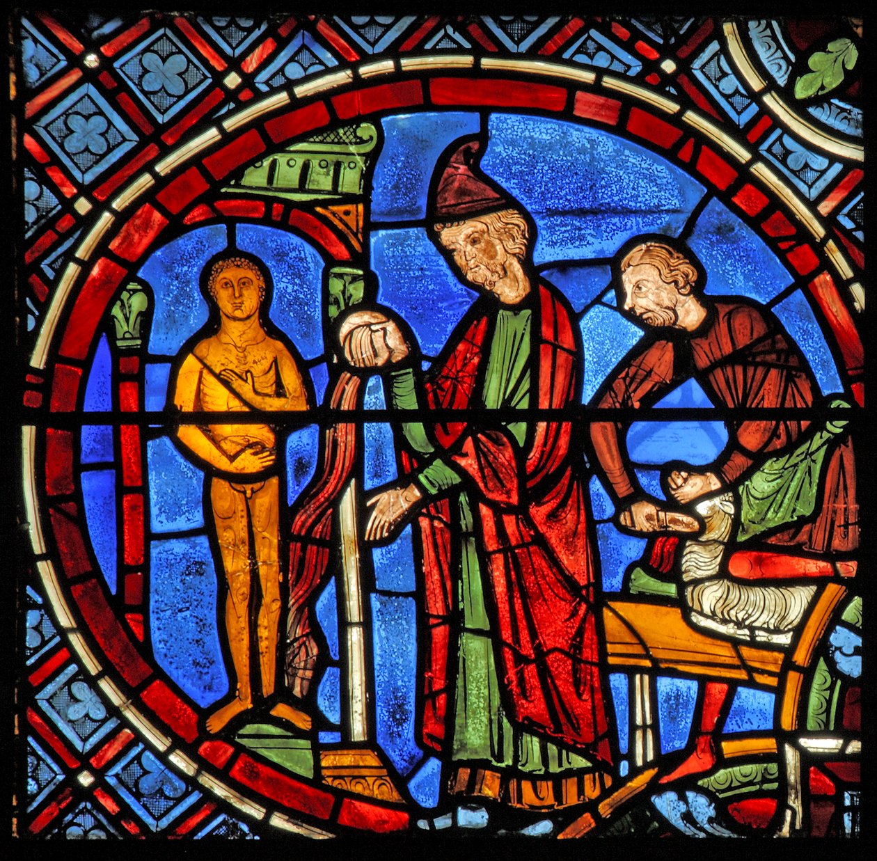 mágicos sacrificam uma ovelha (w1) de French School