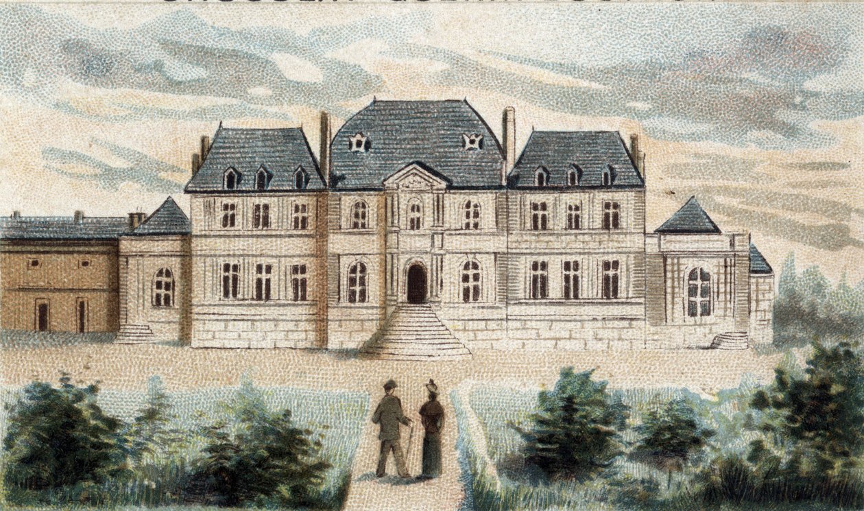 vista do Chateau de la Muette (Passy) de French School