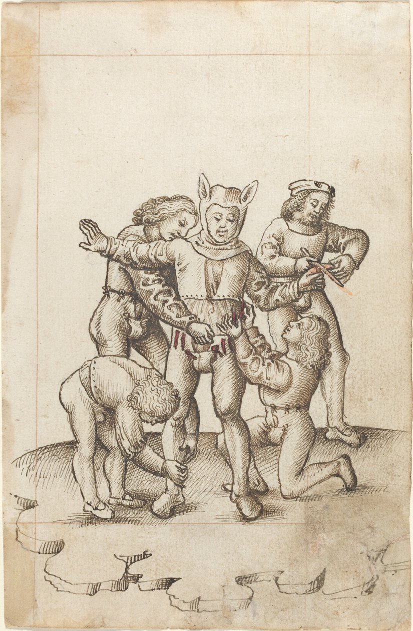 "Não use um anel apertado" [fol. 23 reto] de French early 16th Century