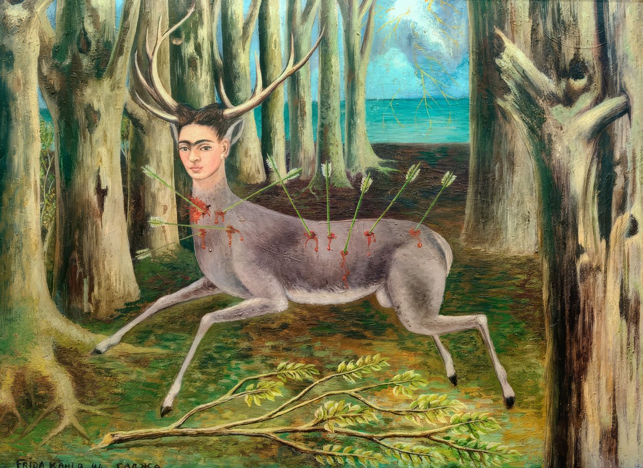 O veado ferido ou o veado pequeno de Frida Kahlo