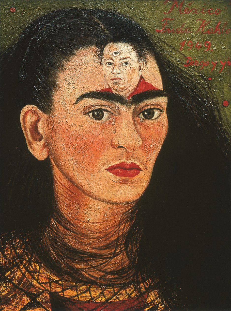 Diego e eu de Frida Kahlo