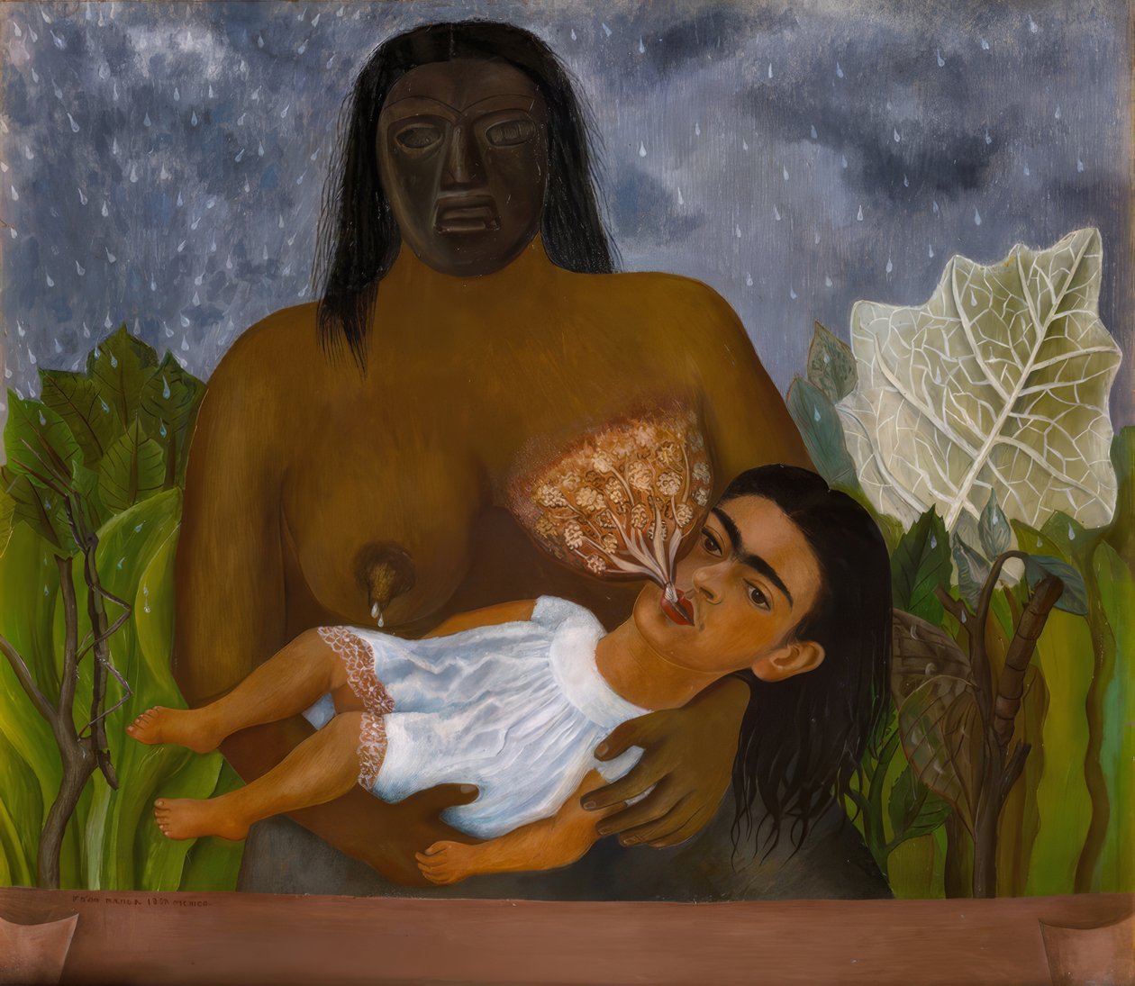 A minha enfermeira e eu de Frida Kahlo