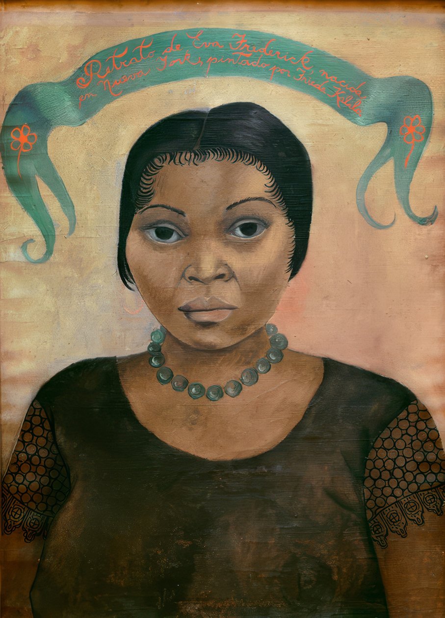Retrato de Eva Frederick de Frida Kahlo