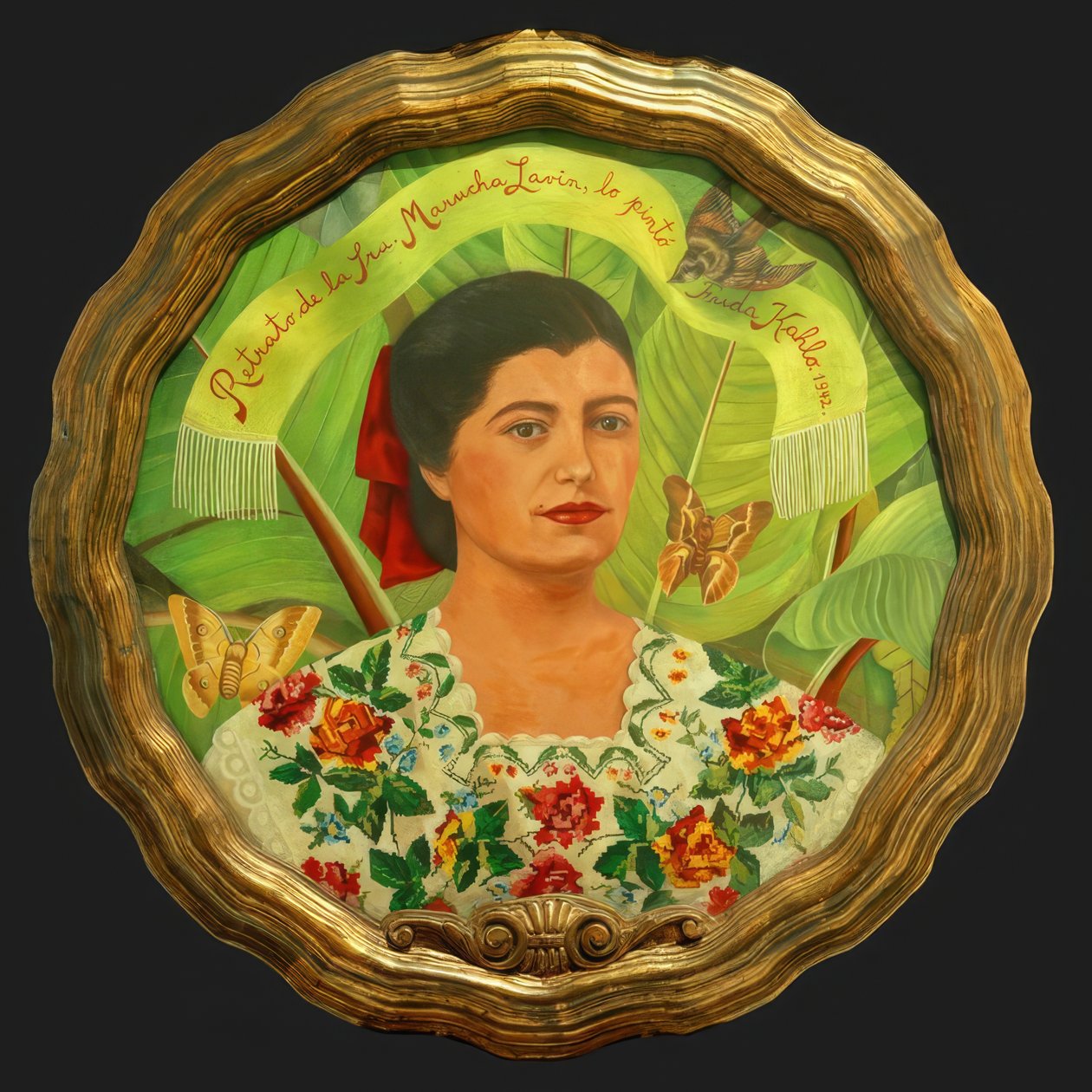 Retrato de Marucha Lavín de Frida Kahlo