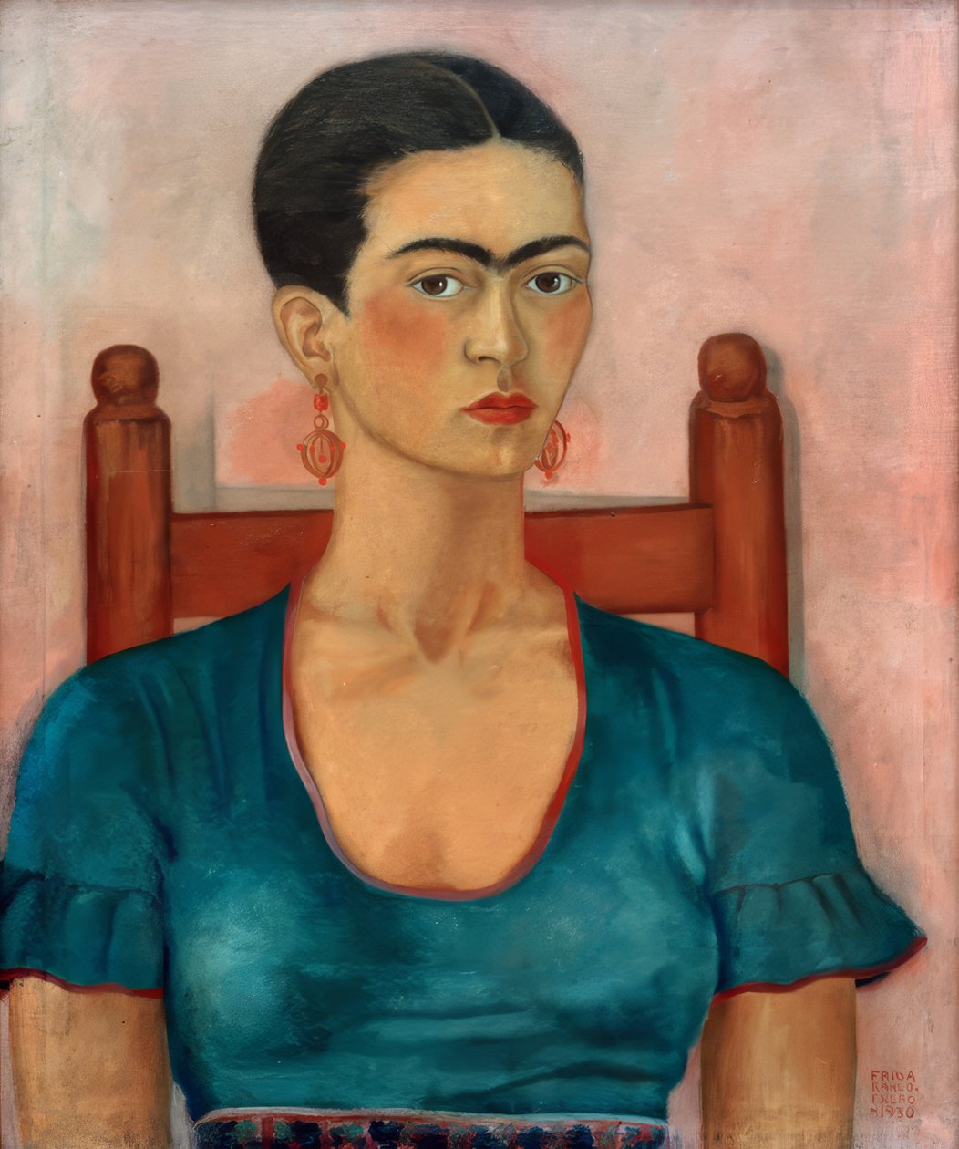 Autorretrato de Frida Kahlo