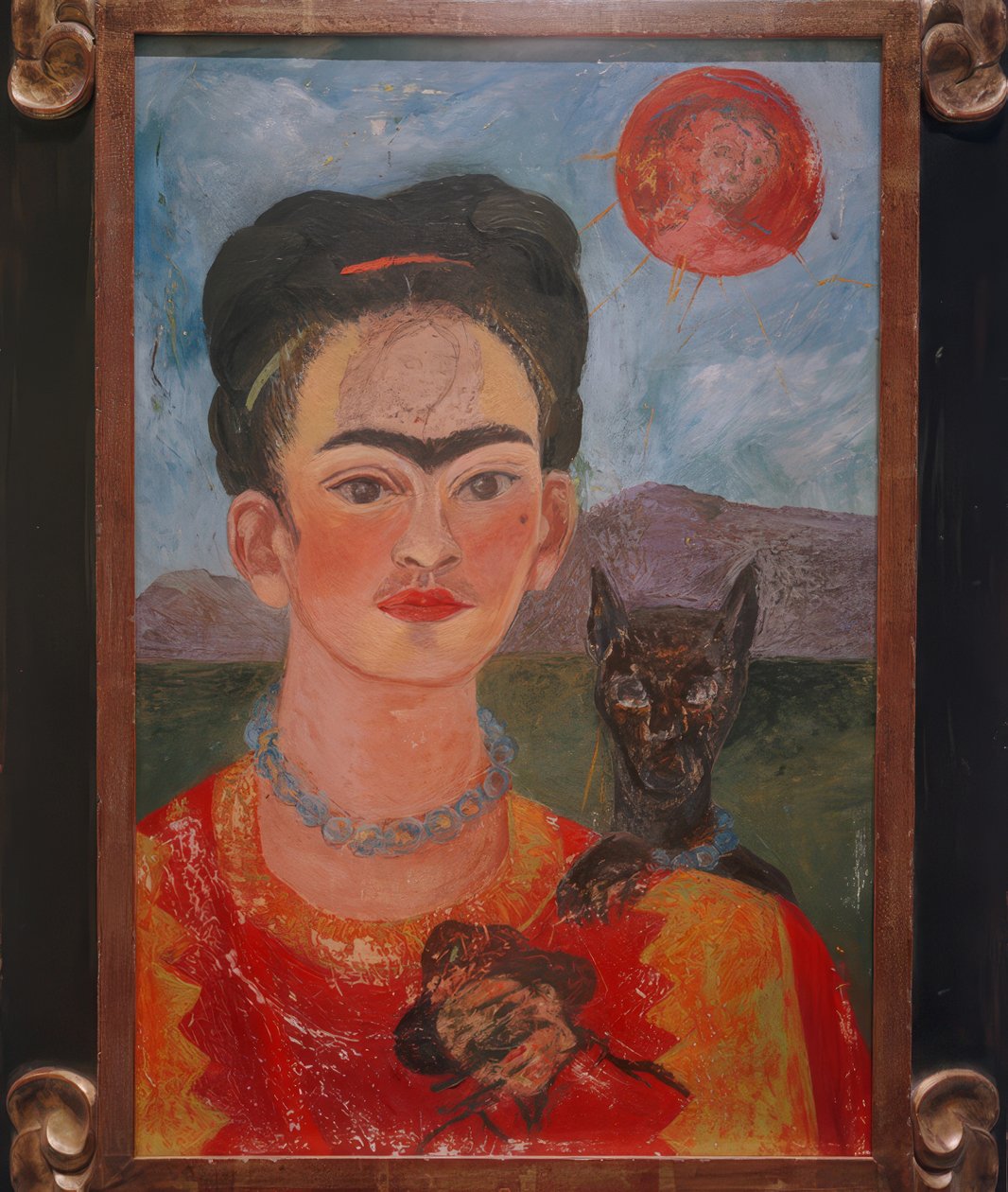 Autorretrato com retrato de Diego ... de Frida Kahlo