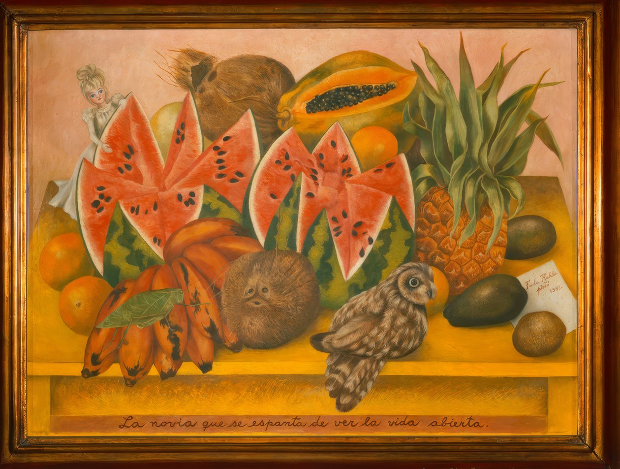 A noiva que se assusta quando vê a vida aberta de Frida Kahlo
