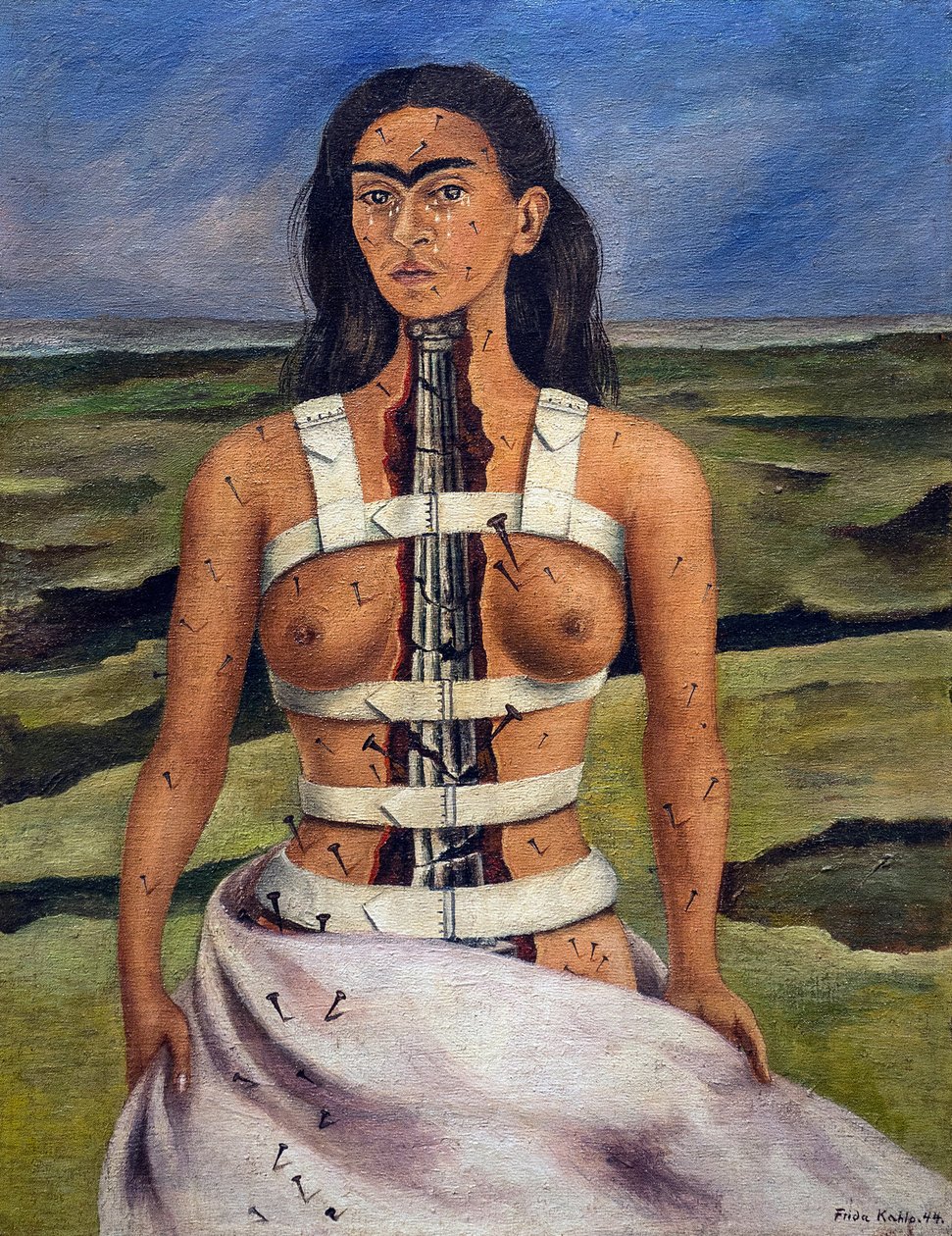 A coluna quebrada de Frida Kahlo