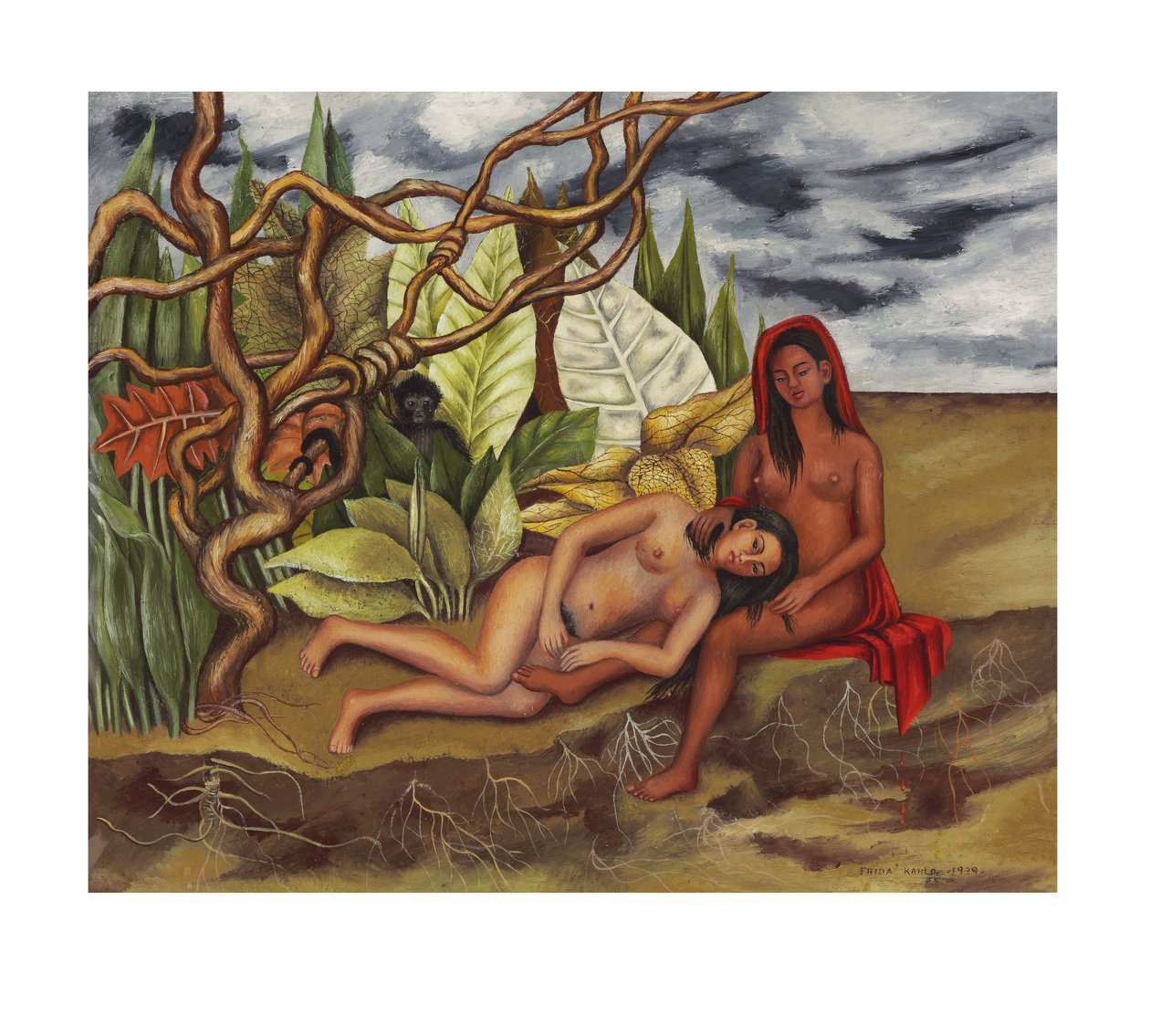 A Terra em Si ou Dois Nus na Selva de Frida Kahlo