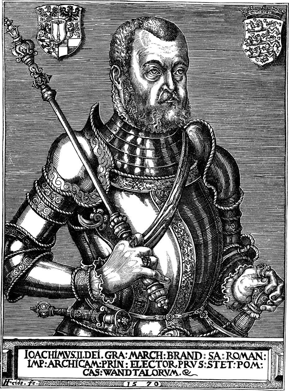 Retrato de Joachim II Hector 1505-1571, Eleitor de Brandemburgo, 1570 de Friderich