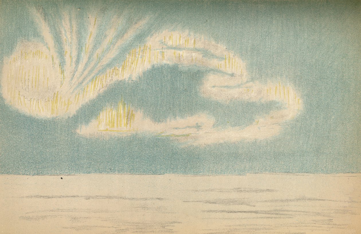 Aurora Boreal, 18 de outubro de 1894, 1897 de Fridtjof Nansen