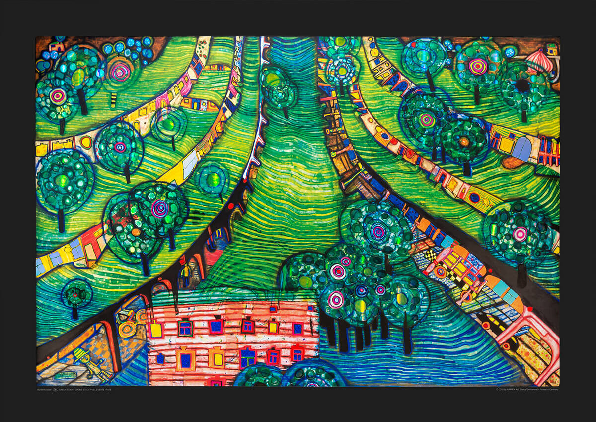 Cidade Verde de Friedensreich Hundertwasser