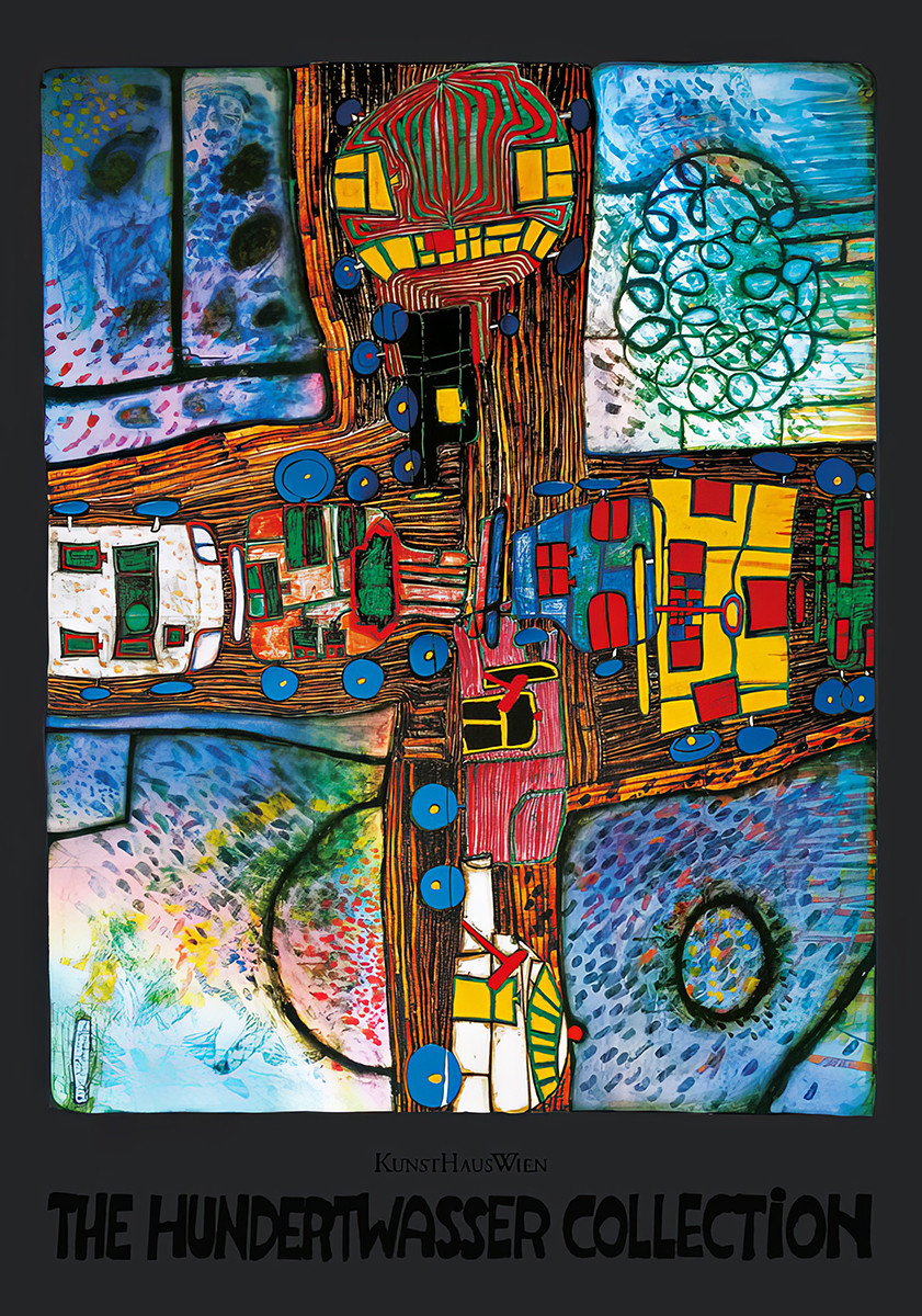 Cruzamento de Friedensreich Hundertwasser
