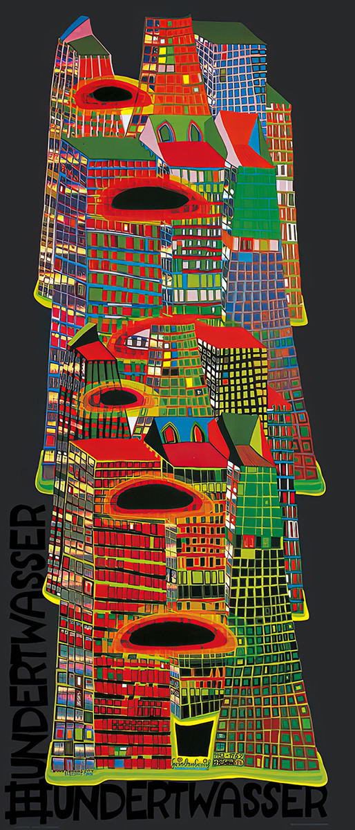 Arranha-céus de Friedensreich Hundertwasser