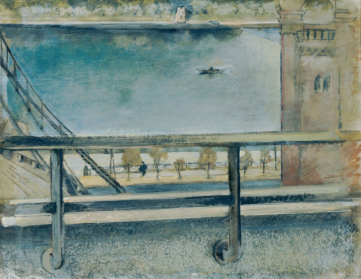 Vista do Vltava, Praga de Friedl Dicker Brandeis