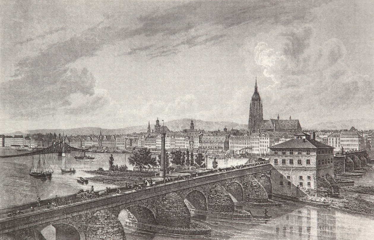 Frankfurt am Main de Pierre Joseph Redouté