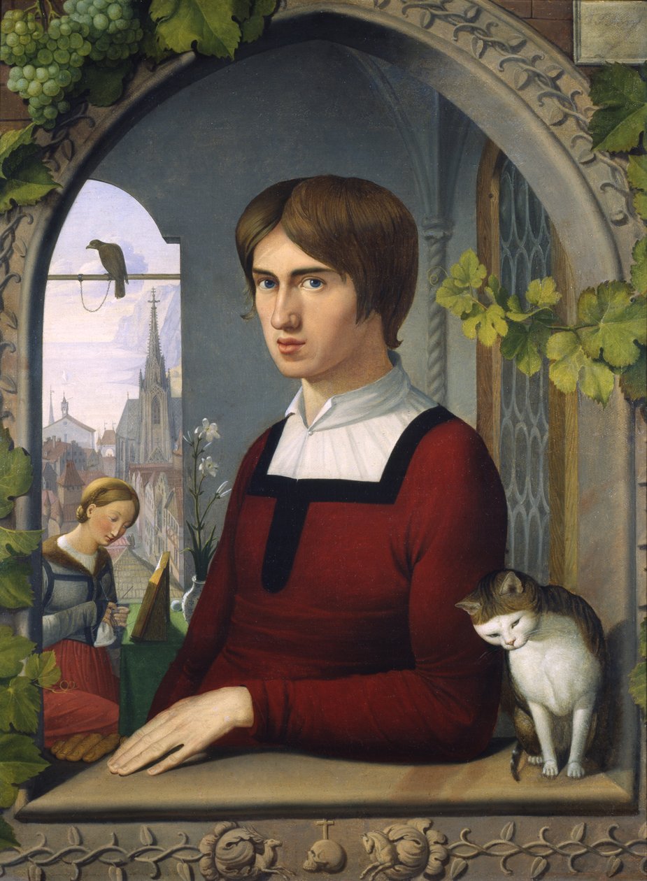 Franz Pforr, c.1810 de Friedrich Overbeck