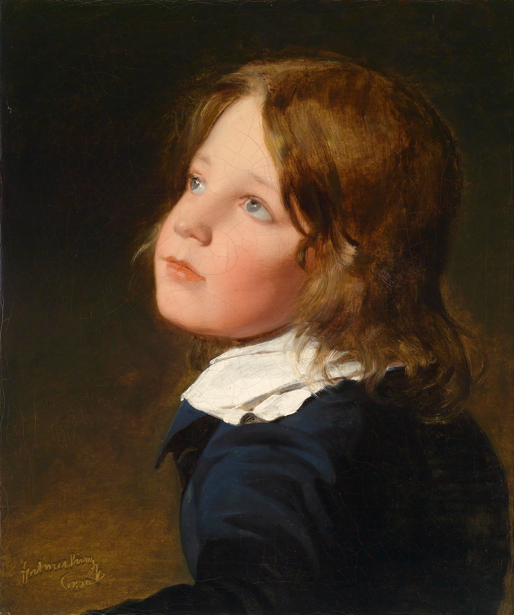 Joseph Amerling como um menino de Friedrich von Amerling