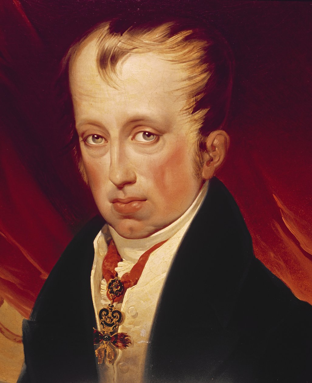 Retrato, de, ferdinand i, imperador, de, áustria, (1835-48), 19o século de Friedrich von Amerling