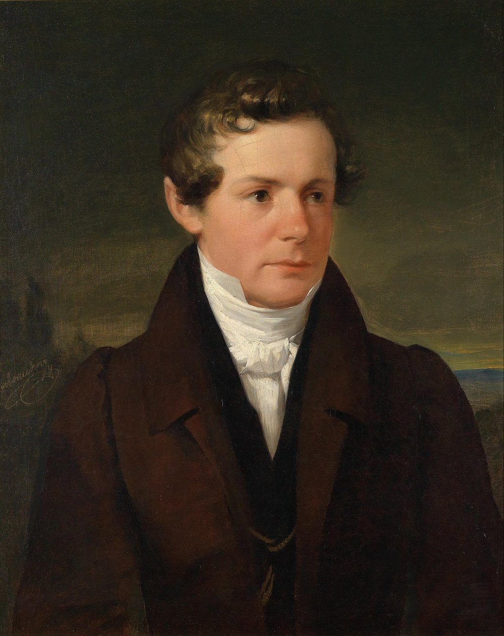 Retrato do professor universitário Stephan Schroff de Friedrich von Amerling