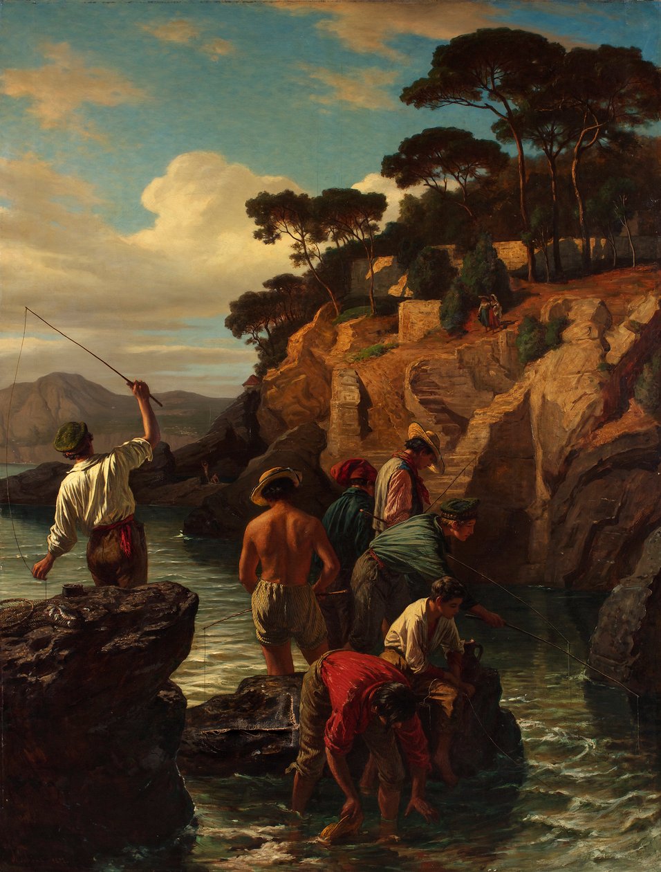 Na costa genovesa de Friedrich Alois Schönn