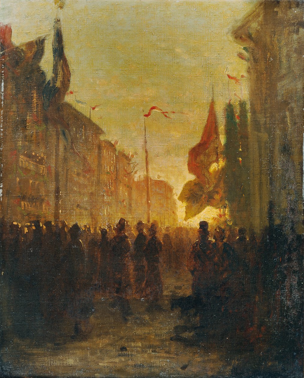 bandeiras festivas de Friedrich Alois Schönn
