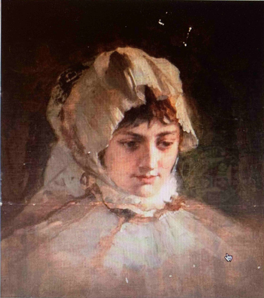FriedrichAugustvonKaulbach MalerinMarieWeber recortado de Friedrich August von Kaulbach