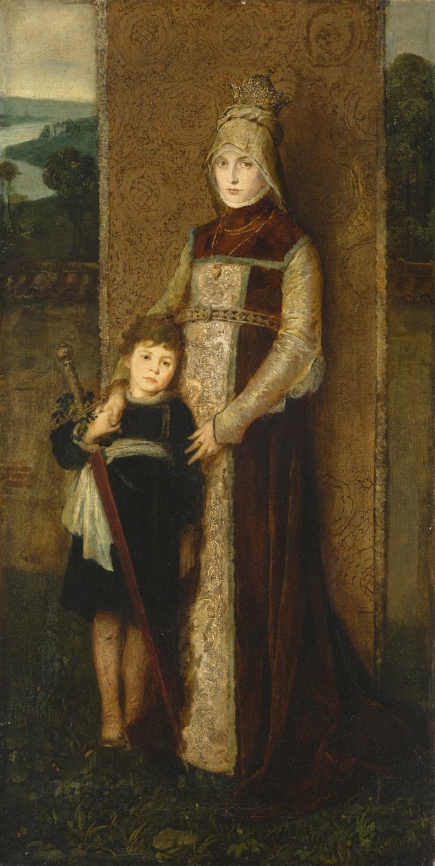 Grupo do Festival de Artistas de Munique de 1876 de Friedrich August von Kaulbach