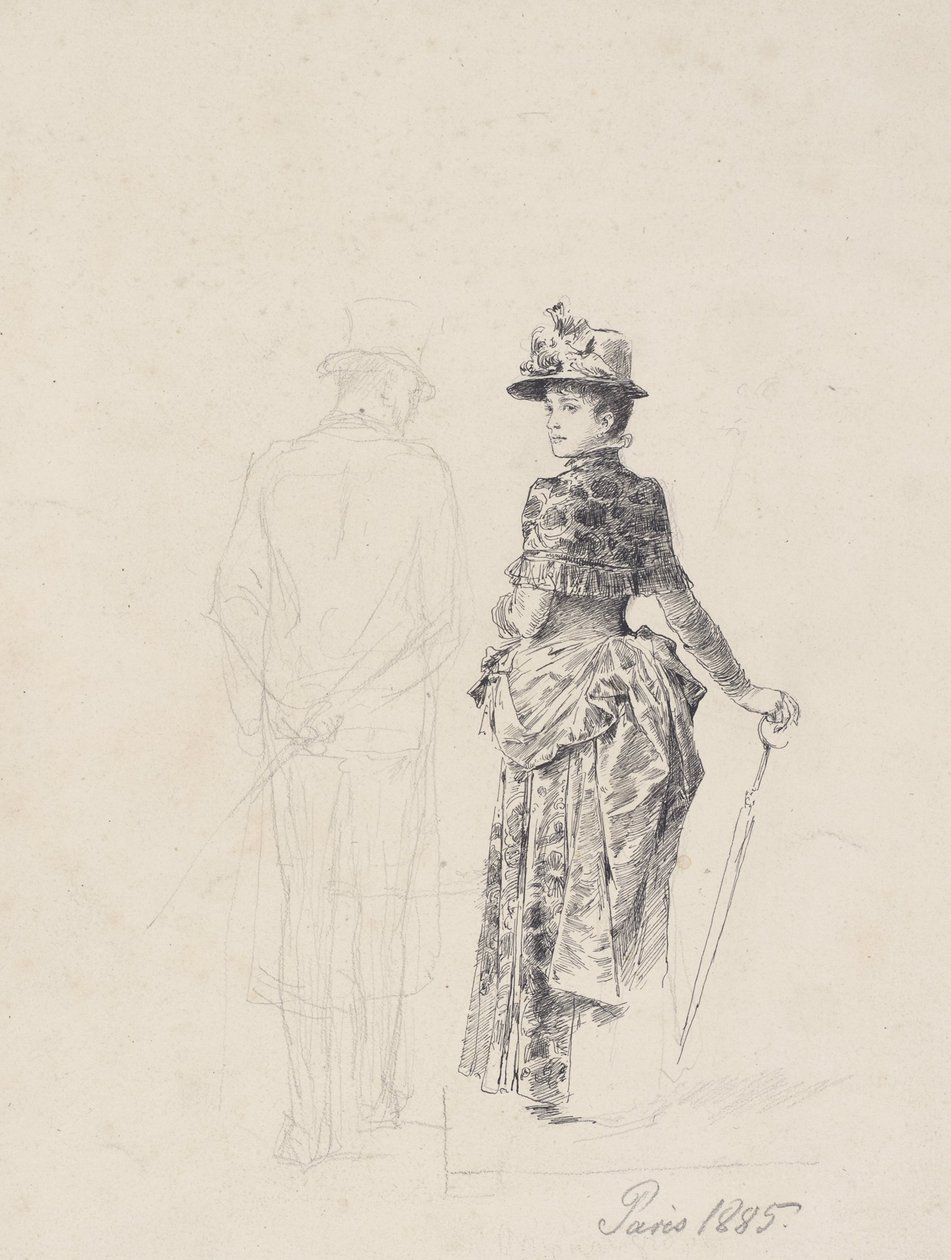 Paris 1885 de Friedrich August von Kaulbach