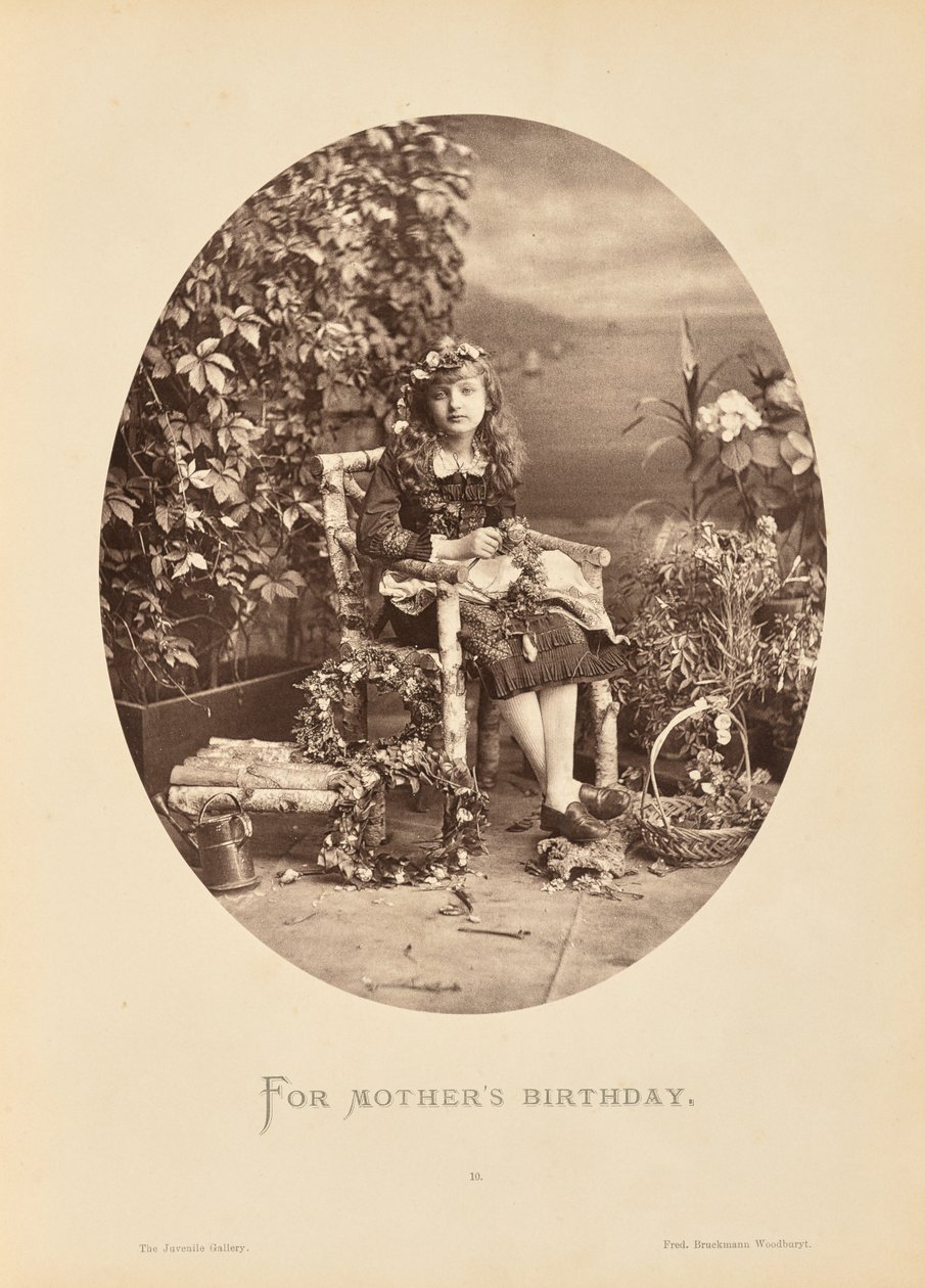 Para o aniversário da mãe de Friedrich Bruckmann