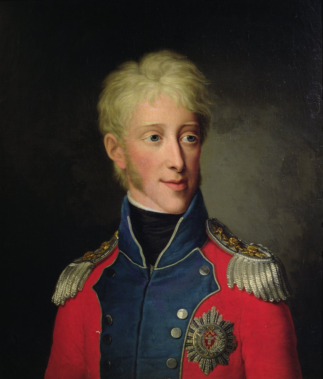 Frederick VI da Dinamarca, c.1810 (petróleo a bordo) de Friedrich Carl Groger