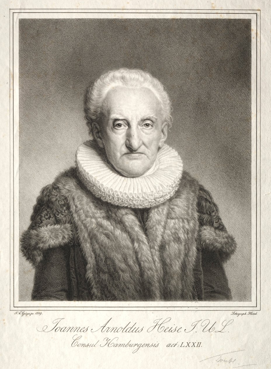 Johann Arnold Heise, 1819. de Friedrich Carl Groger