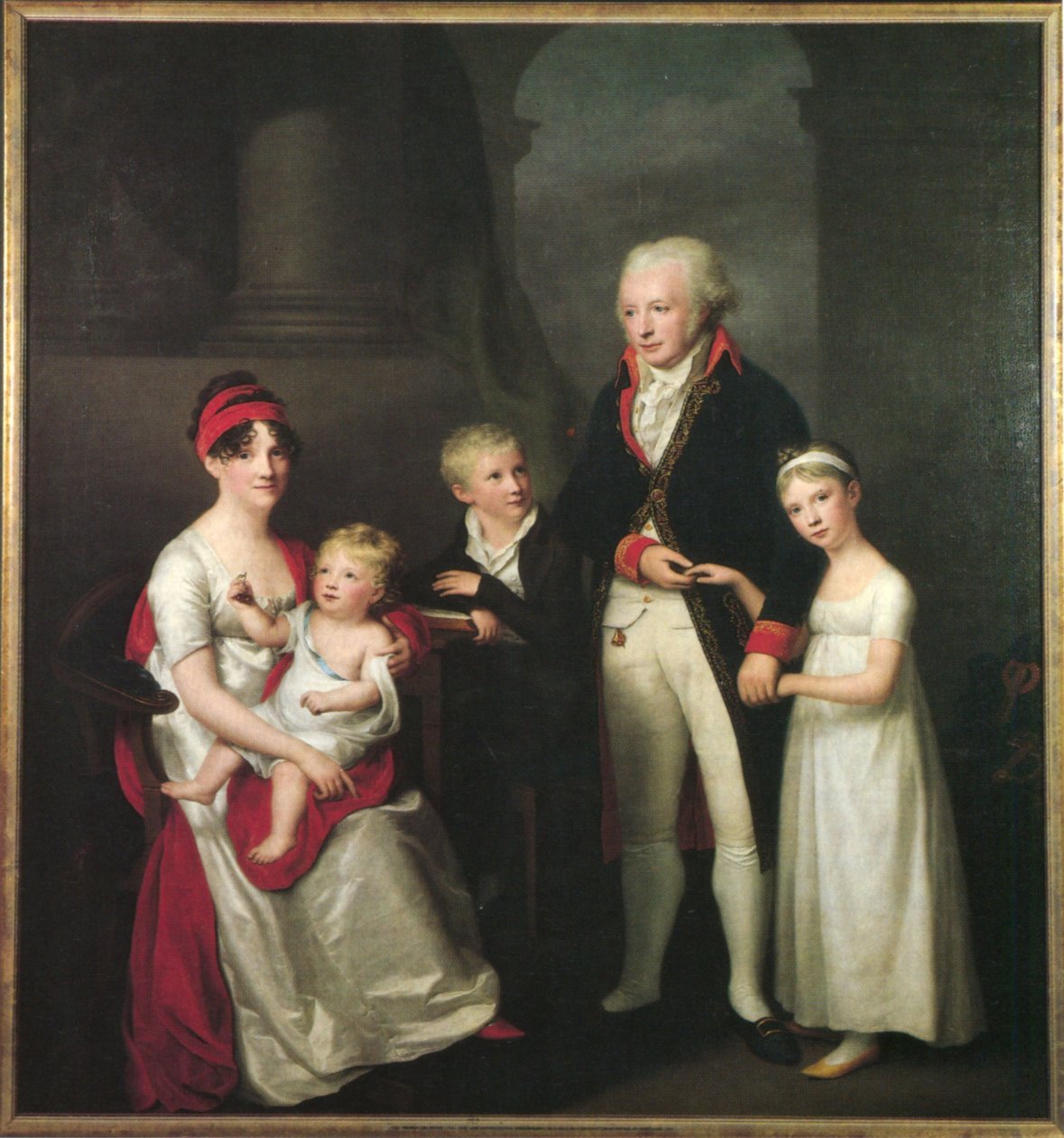 Família Gröger Souchay de Friedrich Carl Groger