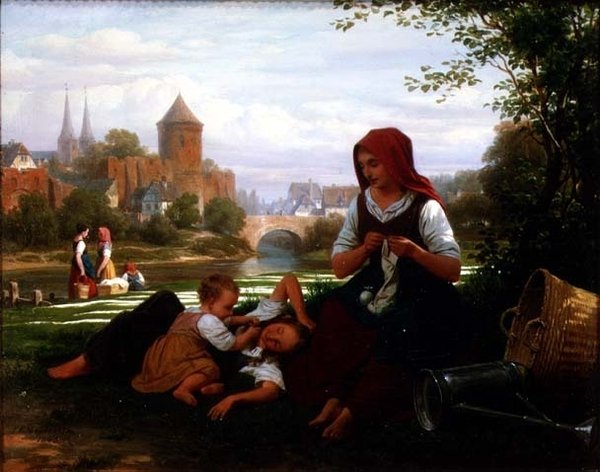 O solo de branqueamento do século XIX de Friedrich Edouard Meyerheim