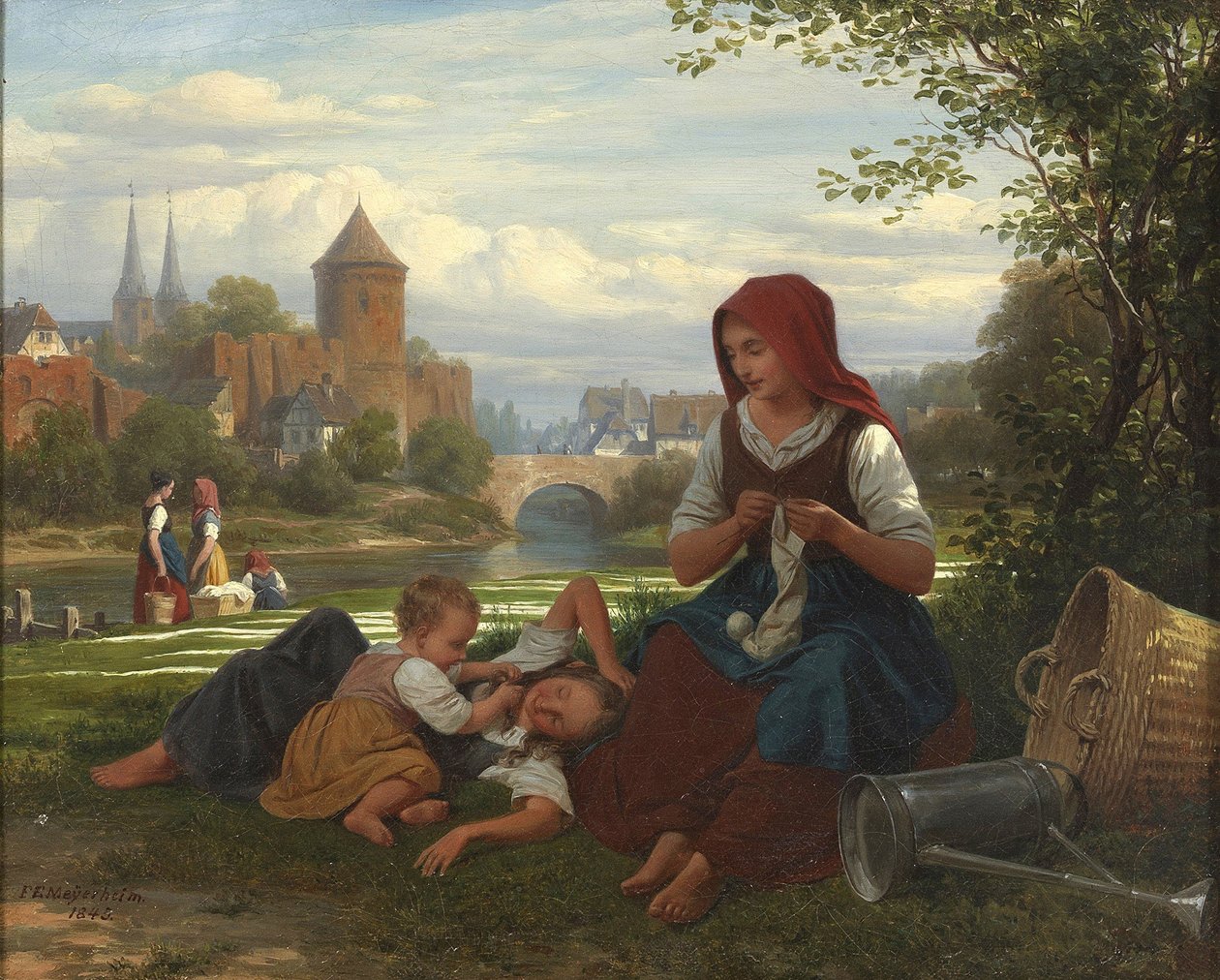 Friedrich Eduard Meyerheim - O Pálido, 1845 de Friedrich Eduard Meyerheim