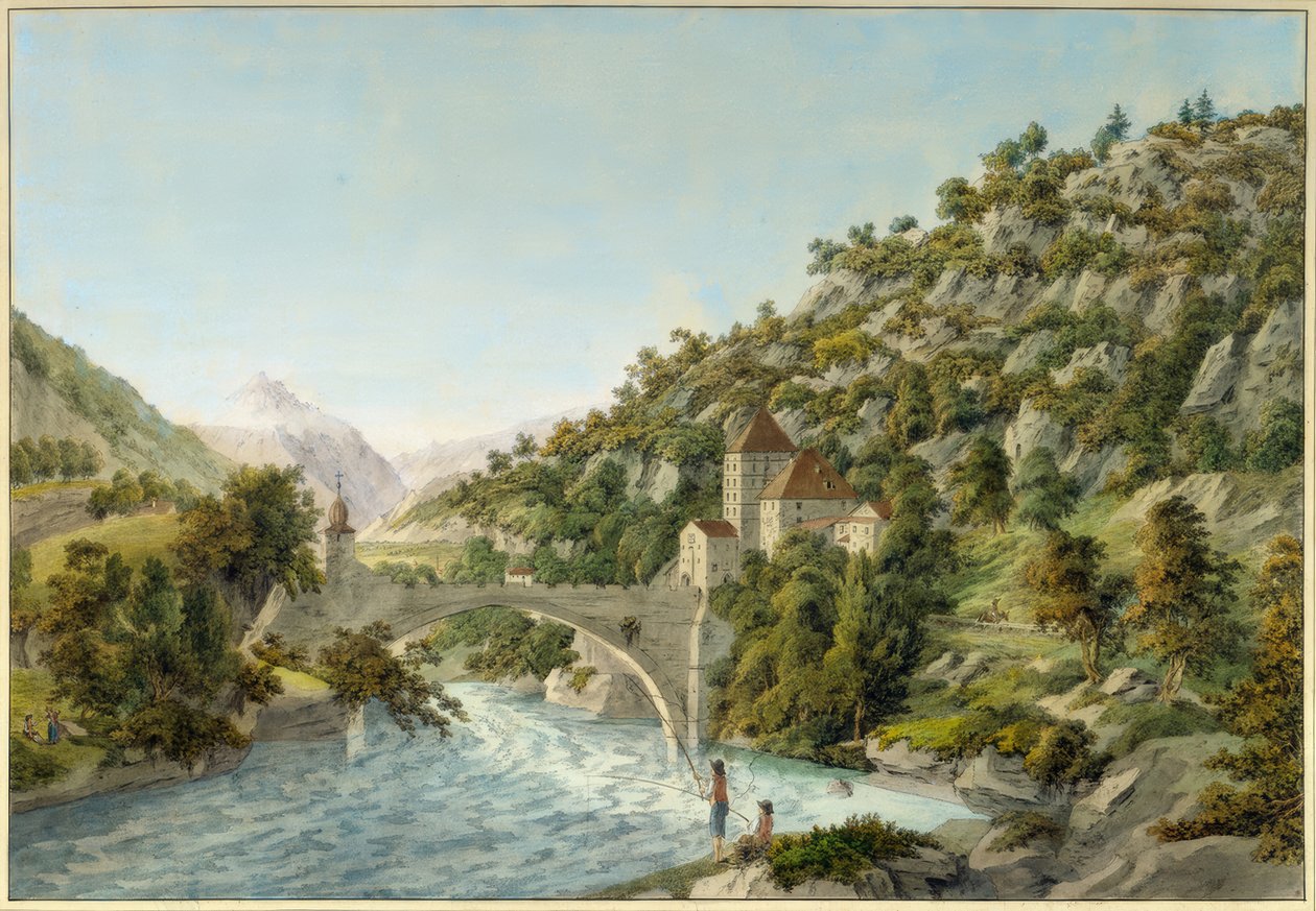 Ponte Saint-Maurice de Friedrich Georg Wexelberg
