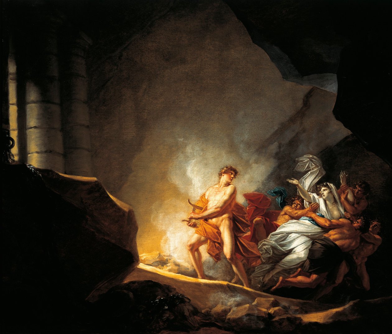 Áustria, Salzburgo, Orfeu e Eurídice em Hades de Friedrich Heinrich Fuger