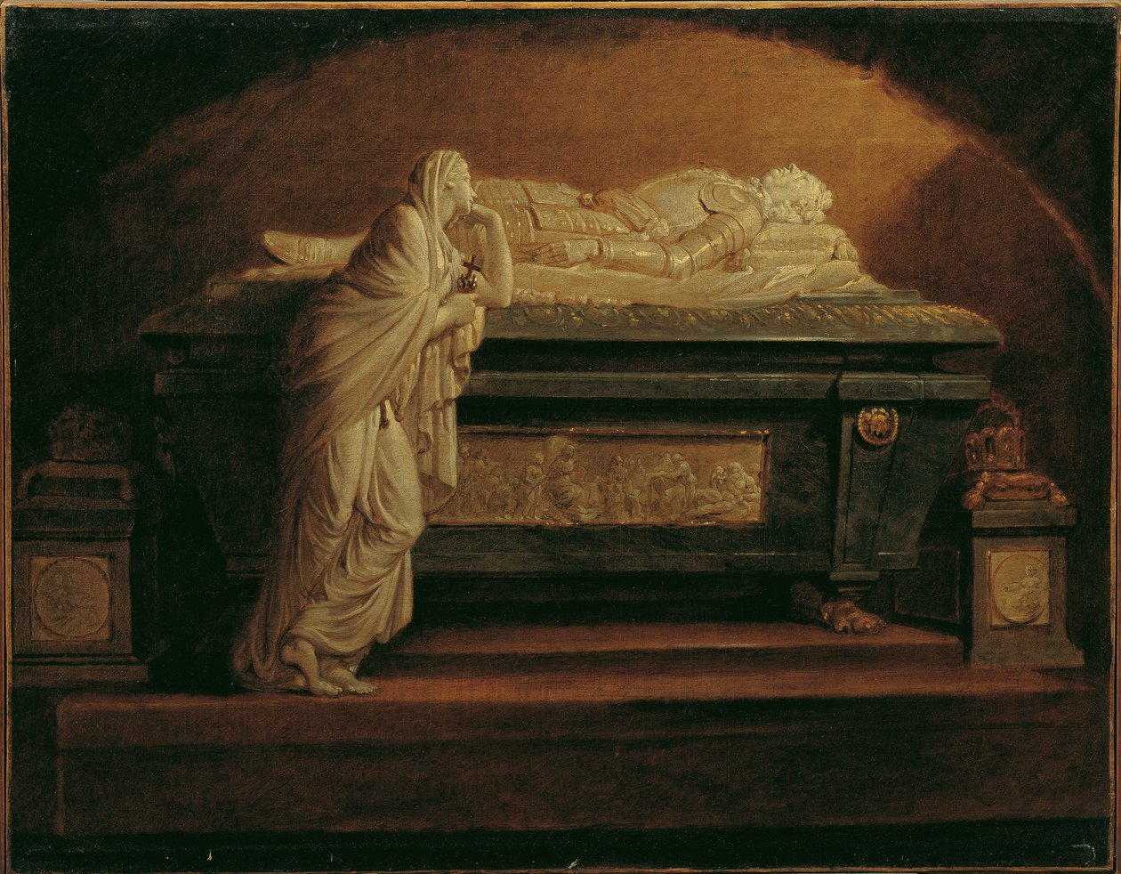 O túmulo do imperador Leopoldo II por Franz Anton Zauner na Igreja Agostiniana de Friedrich Heinrich Fuger
