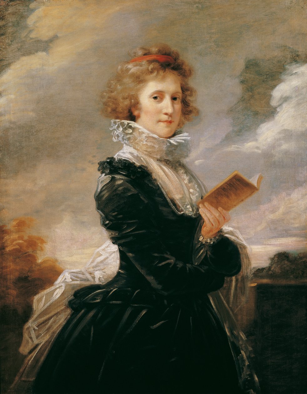 A actriz Josefa Hortensia Füger, a esposa do artista de Friedrich Heinrich Fuger