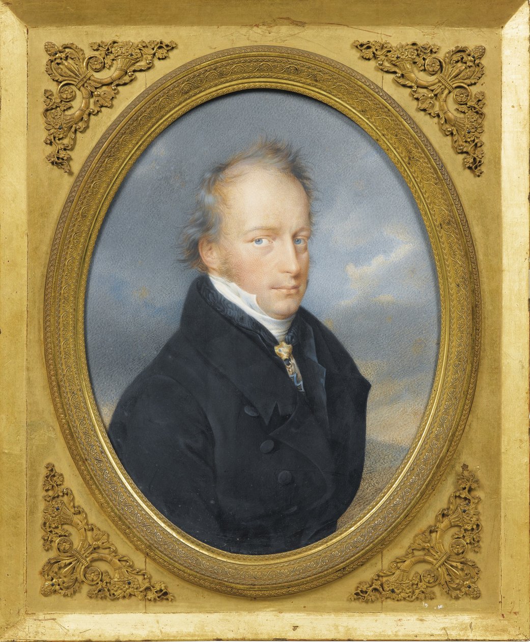 Arquiduque Anton Victor da Áustria 1779-1835, vice-rei da Lombardia-Veneza de Friedrich Johan Gottlieb Lieder