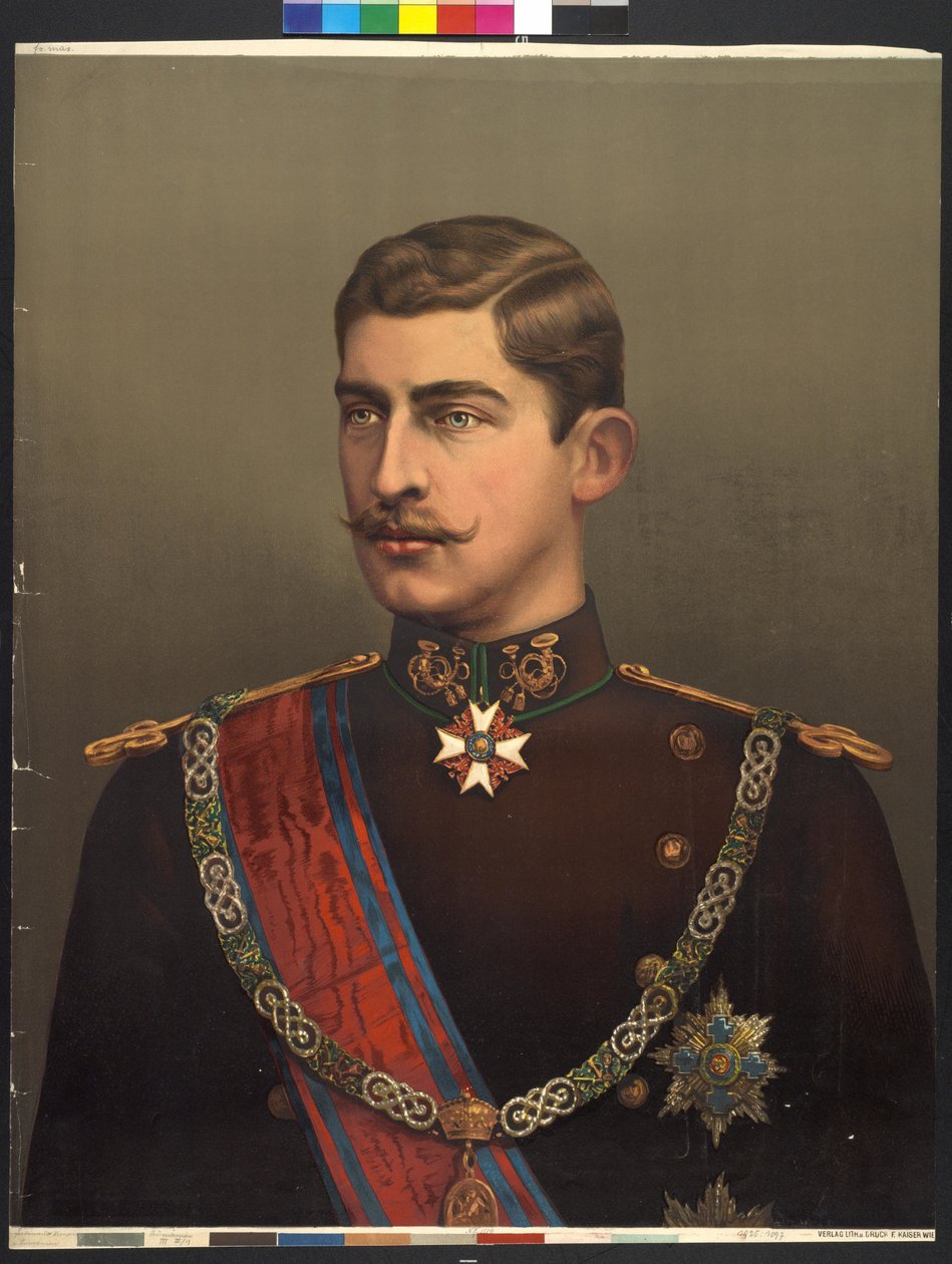 Rei da Roménia Fernando I de Friedrich Kaiser