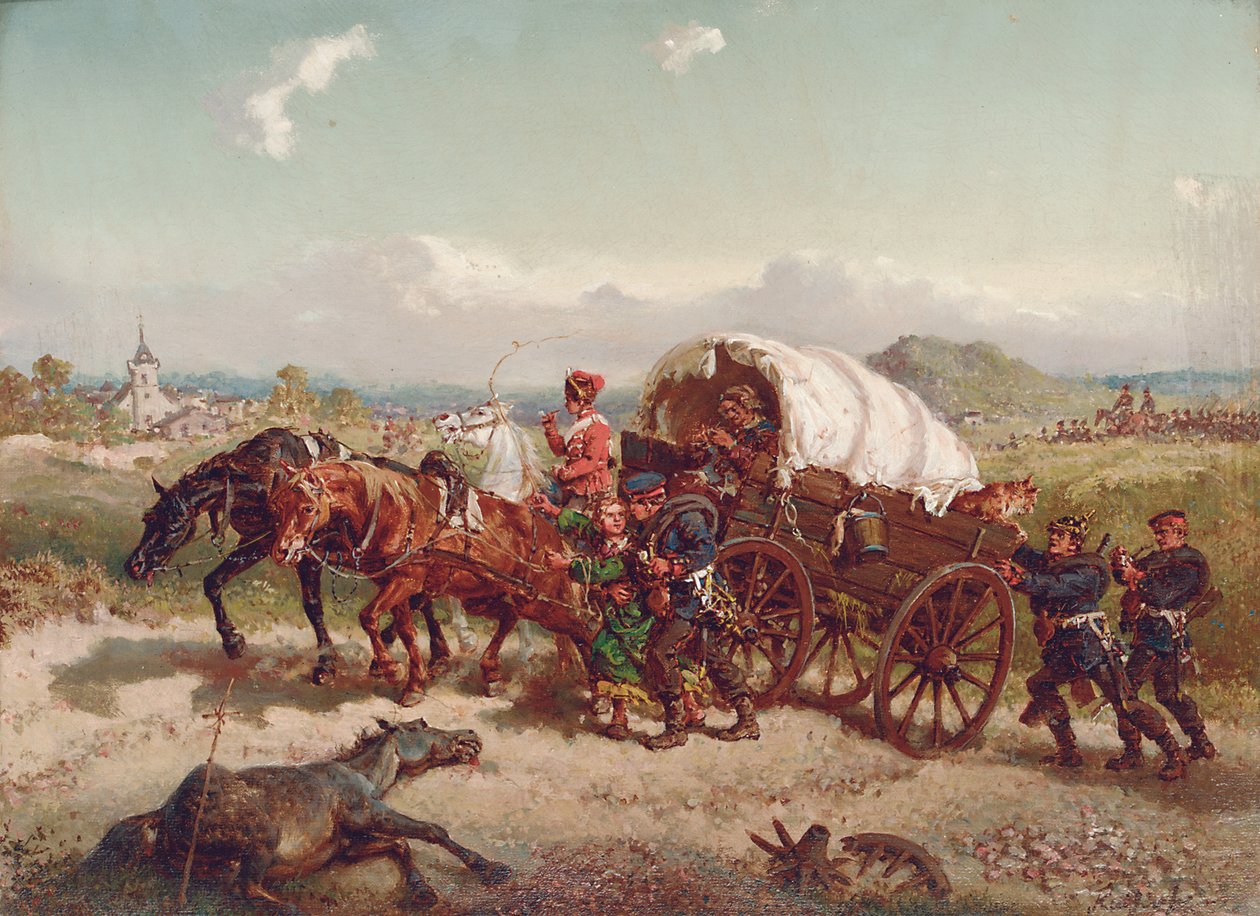 Retornando da Batalha de Friedrich Kaiser