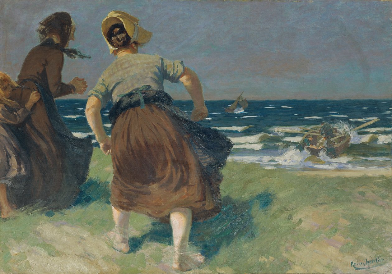 Tempestade de Friedrich Klein Chevalier