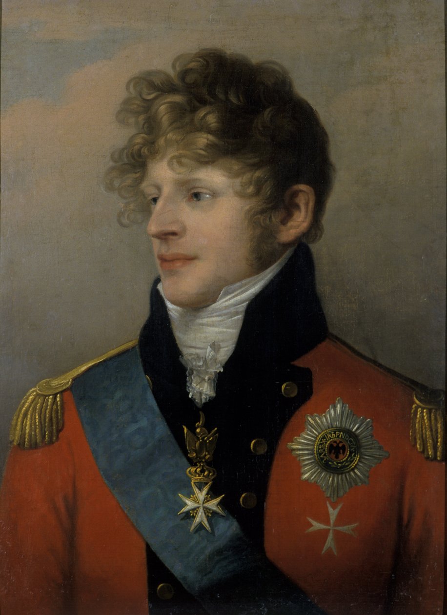 Duque August de Saxe-Gotha-Altenburg, 1807 de Friedrich Ludwig Theodor Doell