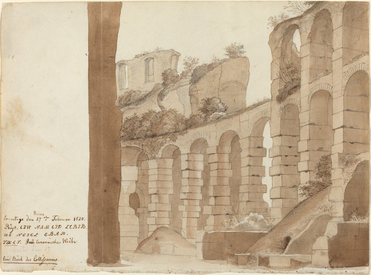 Um canto do Coliseu de Friedrich Olivier