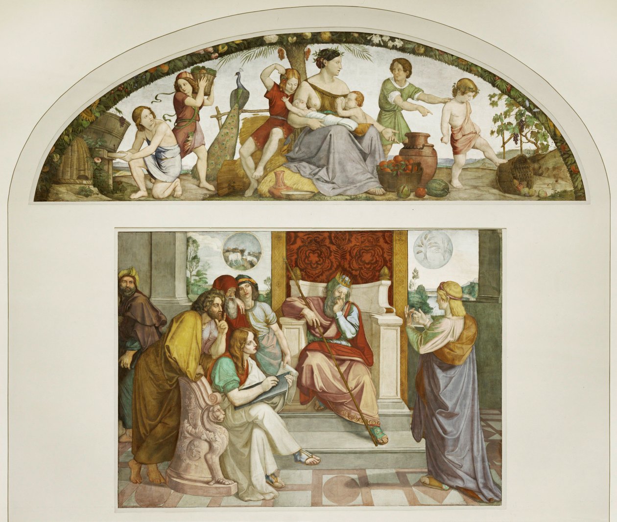 José do Egito perante o Faraó de Friedrich Overbeck