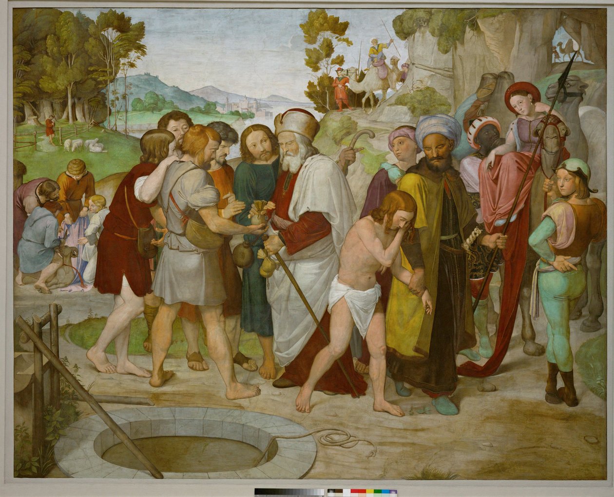 José vendido para o cativeiro ... de Friedrich Overbeck