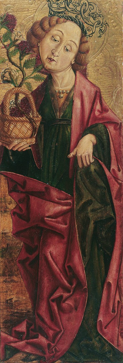 Santa Doroteia (dentro) e Santo Aleixo (fora) de Friedrich Pacher (Umkreis)